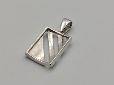 Piękna damska srebrna ażurowa zawieszka/wisiorek srebro biżuteria