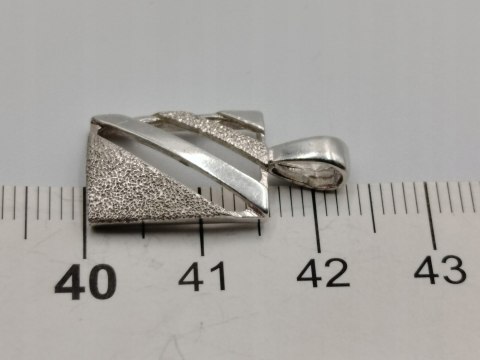 Piękna damska srebrna ażurowa zawieszka/wisiorek srebro biżuteria