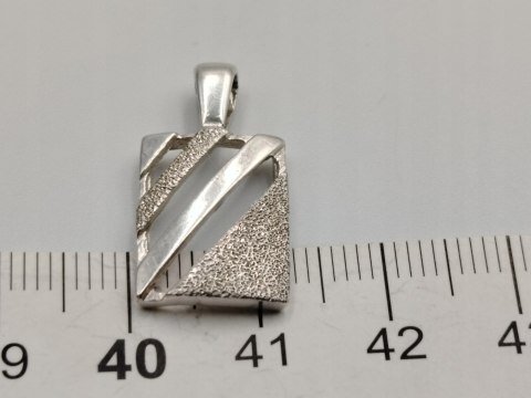 Piękna damska srebrna ażurowa zawieszka/wisiorek srebro biżuteria