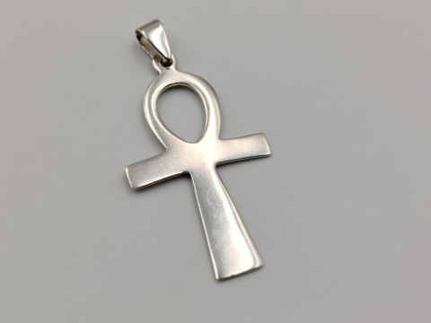 Piękny stary srebrny wisiorek KRZYŻ ANKH / KRZYŻ ŻYCIA srebro 925 VINTAGE