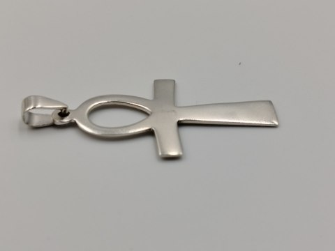 Piękny stary srebrny wisiorek KRZYŻ ANKH / KRZYŻ ŻYCIA srebro 925 VINTAGE