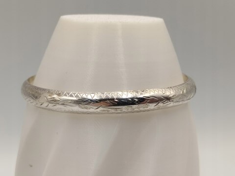 Stara srebrna damska bransoletka KOŁO BANGLA srebro 925 - biżuteria VINTAGE