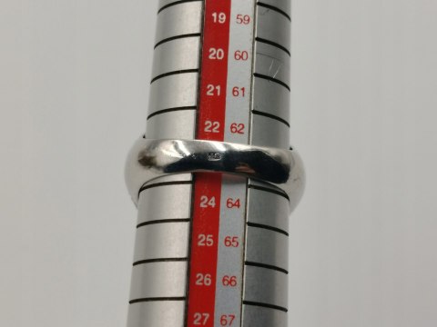 Bajeczny srebrny damski pierścionek CYRKONIE r. 23 srebro 925 biżuteria