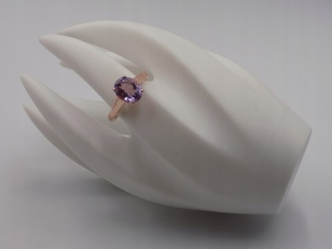 Piękny damski srebrny, pozłacany pierścionek CYRKONIA roz. 23 biżuteria