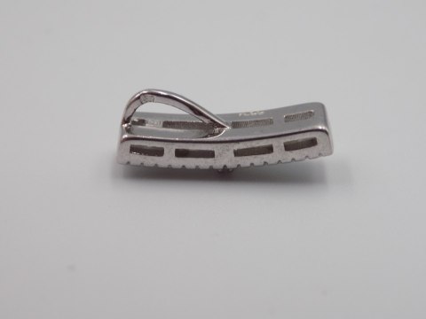 Piękny srebrny damski wisiorek/zawieszka CYRKONIE biżuteria srebro 925