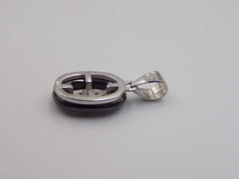 Piękny srebrny damski wisiorek/zawieszka CYRKONIE biżuteria srebro 925