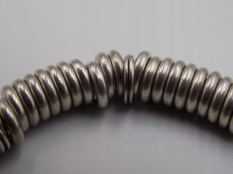 Srebrna firmowa damska bransoletka LINKS LONDON kółeczka srebro biżuteria