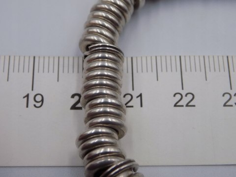 Srebrna firmowa damska bransoletka LINKS LONDON kółeczka srebro biżuteria