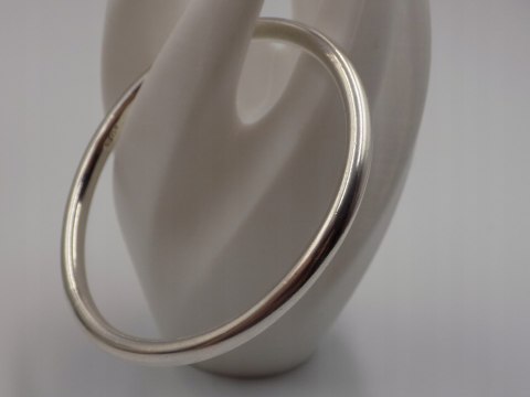 Stara srebrna damska bransoletka KOŁO BANGLA srebro 925 - biżuteria VINTAGE