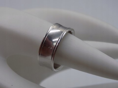 Stara srebrna piękna damska obrączka r. 10/11 srebro 925 VINTAGE biżuteria