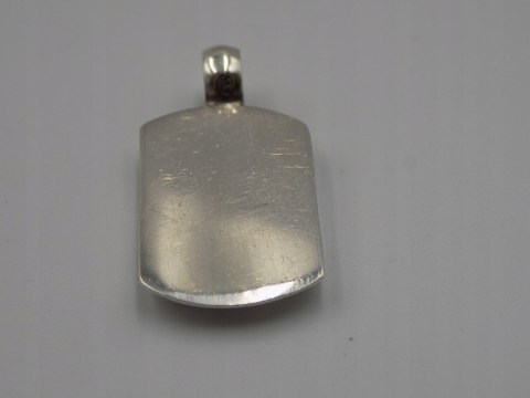 Piękny stary srebrny damski wisiorek/zawieszka EMALIA srebro 925 biżuteria