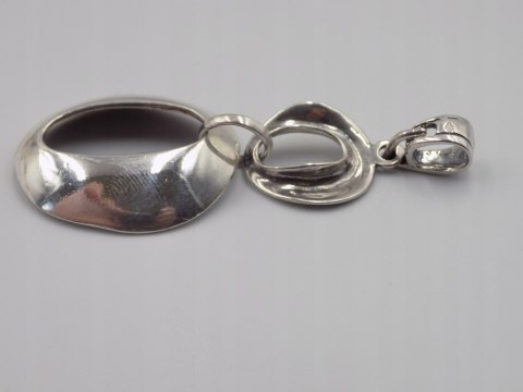 Piękny stary srebrny damski wisiorek/zawieszka srebro 925 biżuteria VINTAGE