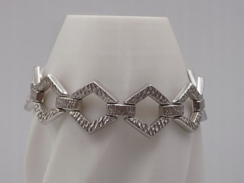 Stara piękna srebrna damska bransoletka srebro 835 VINTAGE biżuteria