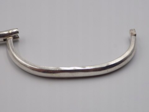 Stara srebrna damska bransoletka KOŁO BANGLA MEXICO 925 TURKUS MALACHIT