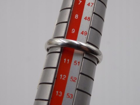 Stary damski srebrny ażurowy pierścionek roz. 10 srebro VINTAGE biżuteria