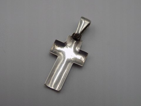 Stary srebrny wisiorek/zawieszka KRZYŻYK ITALY srebro 925 VINTAGE biżuteria
