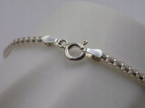 Piękna, delikatna,srebrna, damska bransoletka - KRATKA srebro 925 biżuteria