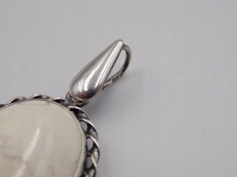 Stary damski srebrny wisiorek/zawieszka HOWLIT srebro 925 VINTAGE biżuteria