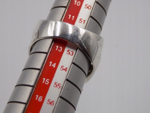 Stary, piękny, damski, srebrny pierścionek roz. 12 srebro VINTAGE biżuteria