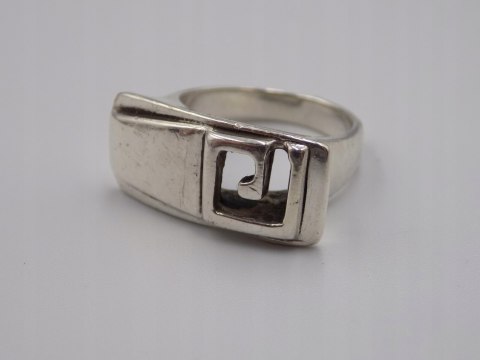 Stary, piękny, srebrny, damski pierścionek roz. 13 srebro VINTAGE biżuteria