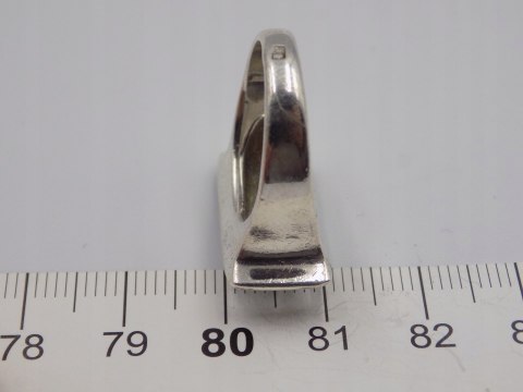 Stary, piękny, srebrny, damski pierścionek roz. 13 srebro VINTAGE biżuteria