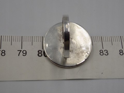 Stary, srebrny, damski pierścionek KWIATEK - roz. 15 srebro 925 VINTAGE