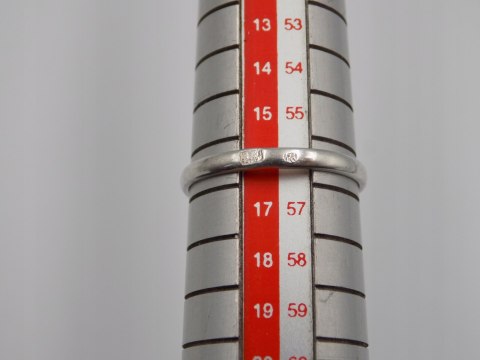 Stary, srebrny, damski pierścionek TRÓJKĄT roz. 16 srebro VINTAGE biżuteria