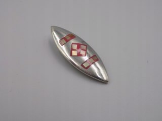 Stary, srebrny, damski wisiorek / zawieszka srebro 925 VINTAGE biżuteria