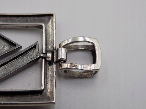 Stary, srebrny, damski, wisiorek/zawieszka srebro 925 VINTAGE biżuteria