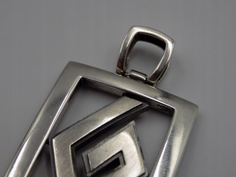 Stary, srebrny, damski, wisiorek/zawieszka srebro 925 VINTAGE biżuteria