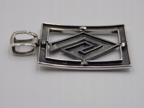 Stary, srebrny, damski, wisiorek/zawieszka srebro 925 VINTAGE biżuteria