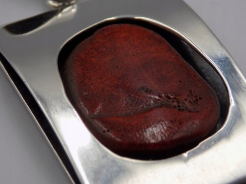 Stary, srebrny, wisiorek/zawieszka KORALOWIEC srebro 925 VINTAGE biżuteria