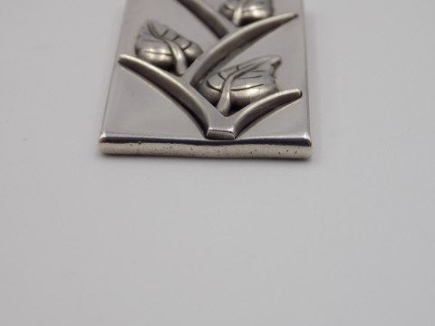 Stary, srebrny, wisiorek/zawieszka LISTKI - srebro 925 VINTAGE biżuteria