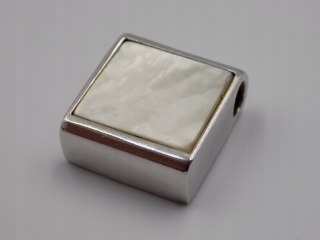 Stary,srebrny, wisiorek/zawieszka MASA PERŁOWA srebro 925 VINTAGE biżuteria