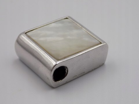 Stary,srebrny, wisiorek/zawieszka MASA PERŁOWA srebro 925 VINTAGE biżuteria