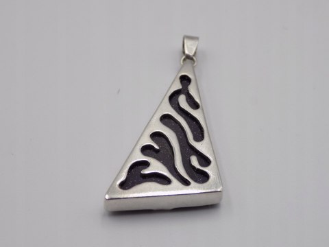 Stary, srebrny, wisiorek/zawieszka NOC KAIRU - srebro 925 VINTAGE biżuteria