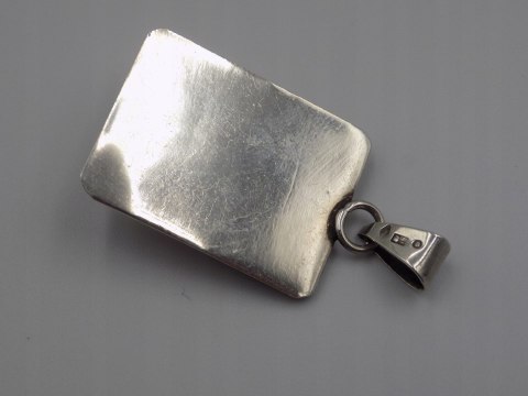 Piękny, damski srebrny wisiorek, zawieszka LISTEK - srebro 925 - w: 8,88 g.