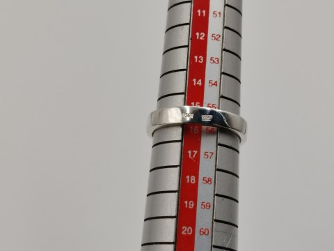 Piękny srebrny damski pierścionek KOPUŁKA TURKUS r.15/16 VINTAGE biżuteria