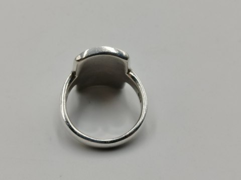 Piękny srebrny damski pierścionek TURKUS r.15/16 VINTAGE biżuteria RETRO